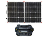 LionEnergy Safari LT 450Wh Portable Solar Generator Kit