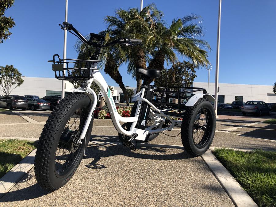 Emojo Caddy Three Wheel Electric Bike Scooter