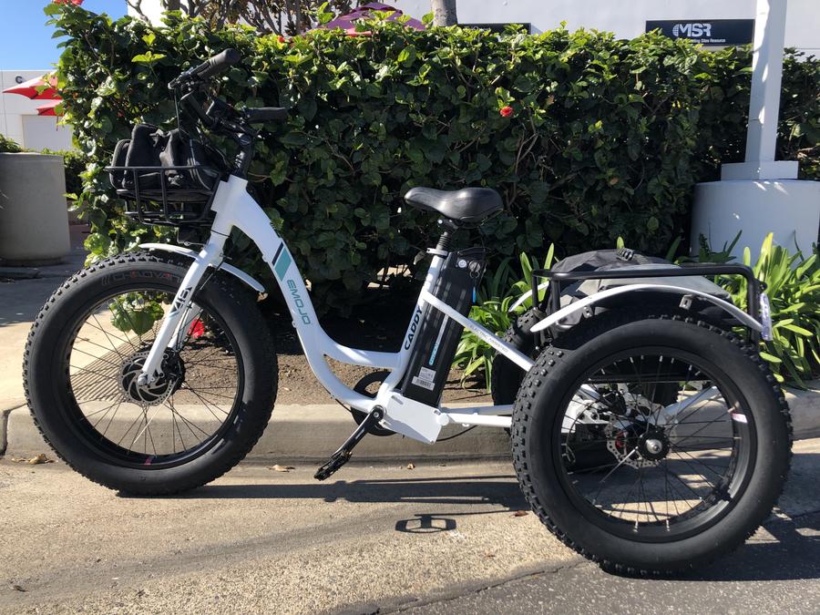 Emojo Caddy Three Wheel Electric Bike Scooter