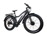EUNORAU 250W+350W Dual Motor FAT-AWD All Wheel Drive Commuter Electric Fat tire Bike