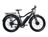 EUNORAU 250W+350W Dual Motor FAT-AWD All Wheel Drive Commuter Electric Fat tire Bike