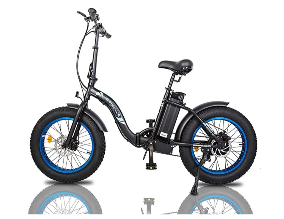 Ecotric Dolphin Fat Tire Folding Electric Bike