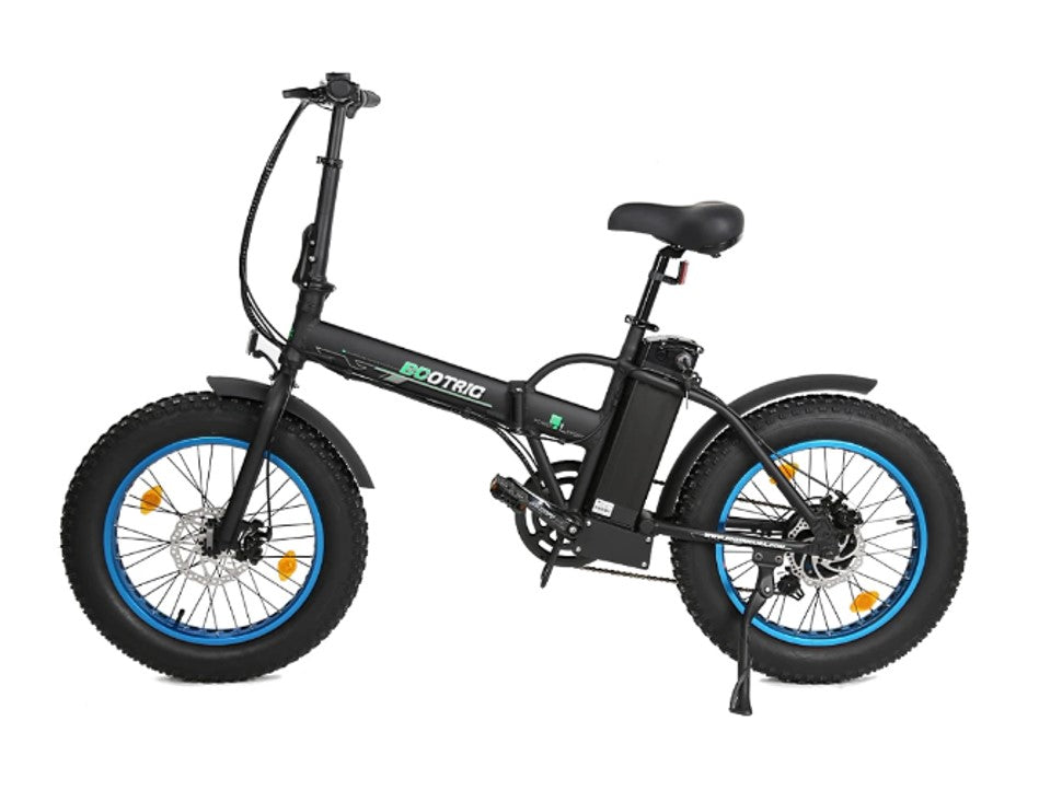 Ecotric Fat Tire Folding Electric Bike