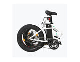 Ecotric Fat Tire Folding Electric Bike Black Wheel
