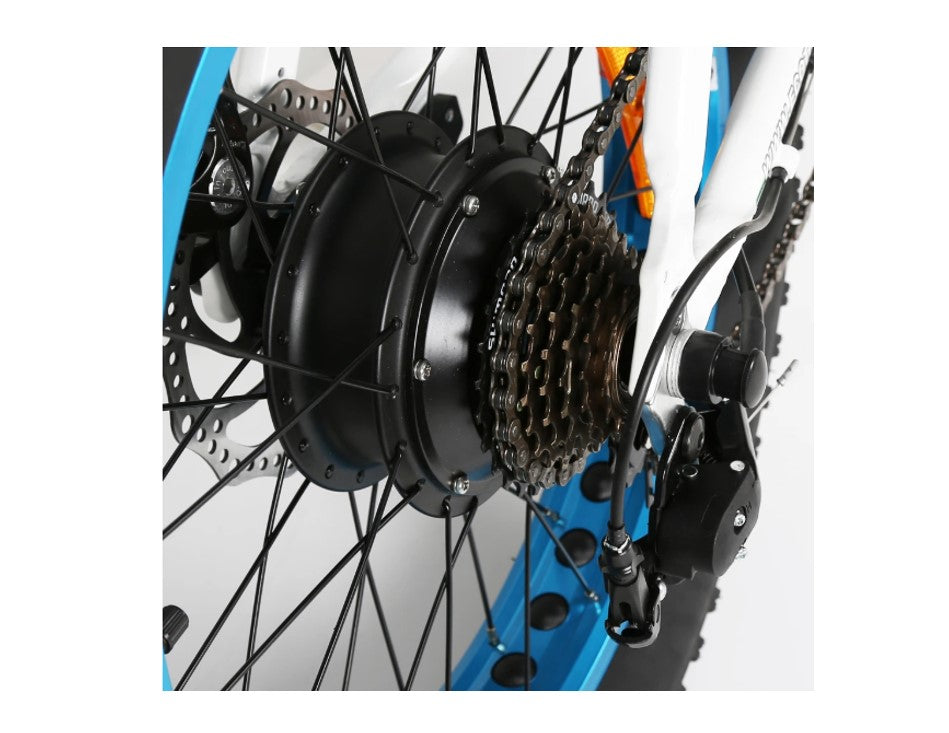 Ecotric Fat Tire Folding Electric Bike