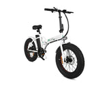 Ecotric Fat Tire Folding Electric Bike Black Wheel