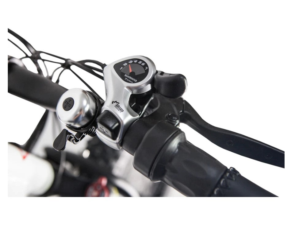 GlareWheel All Terrain Black Fat Tire Electric Bike 26 Inch