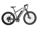 GlareWheel All Terrain Black Fat Tire Electric Bike 26 Inch