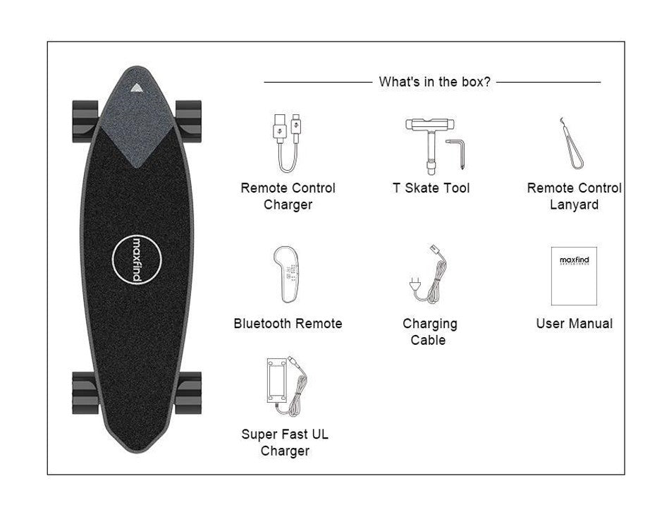 MAXFIND Max2 PRO Electric Skateboard