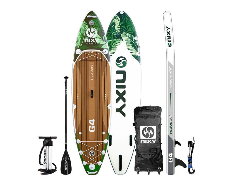 NIXY Newport G4 - 10'6" All Around Inflatable Paddleboard