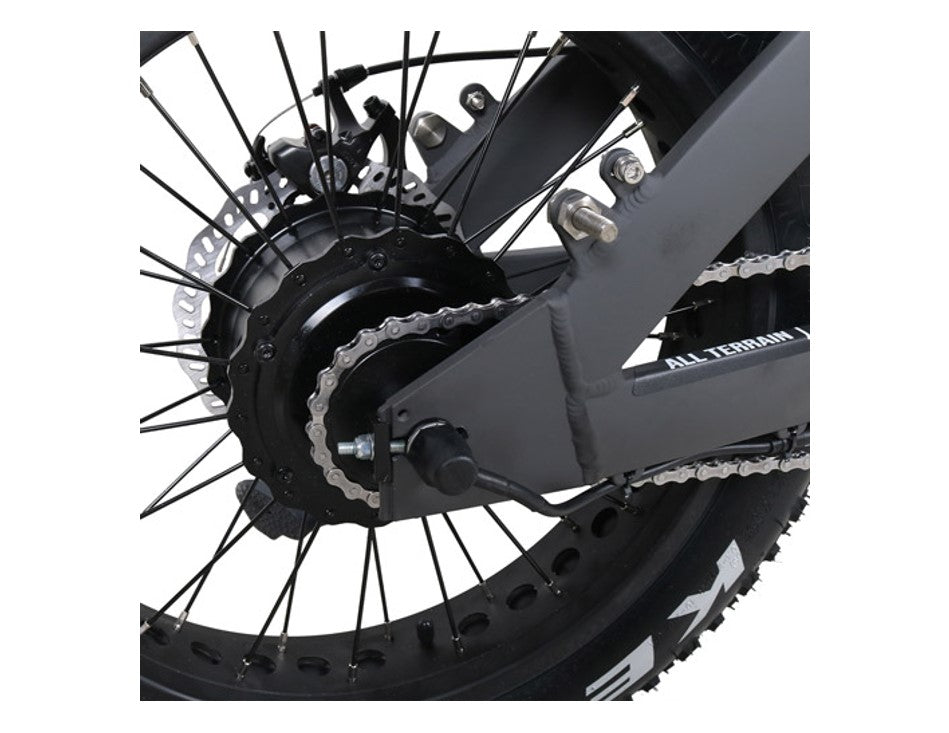 QuietKat RIPPER 500-watt Fat Tire Electric Mountain Bike