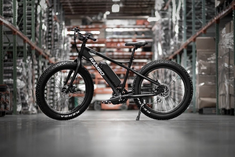 RAMBO CRUISER 500W All Terrain Fat Tire Electric Bike