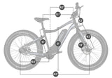RAMBO PURSUIT 750W 26" All Terrain Fat Tire Electric Bike