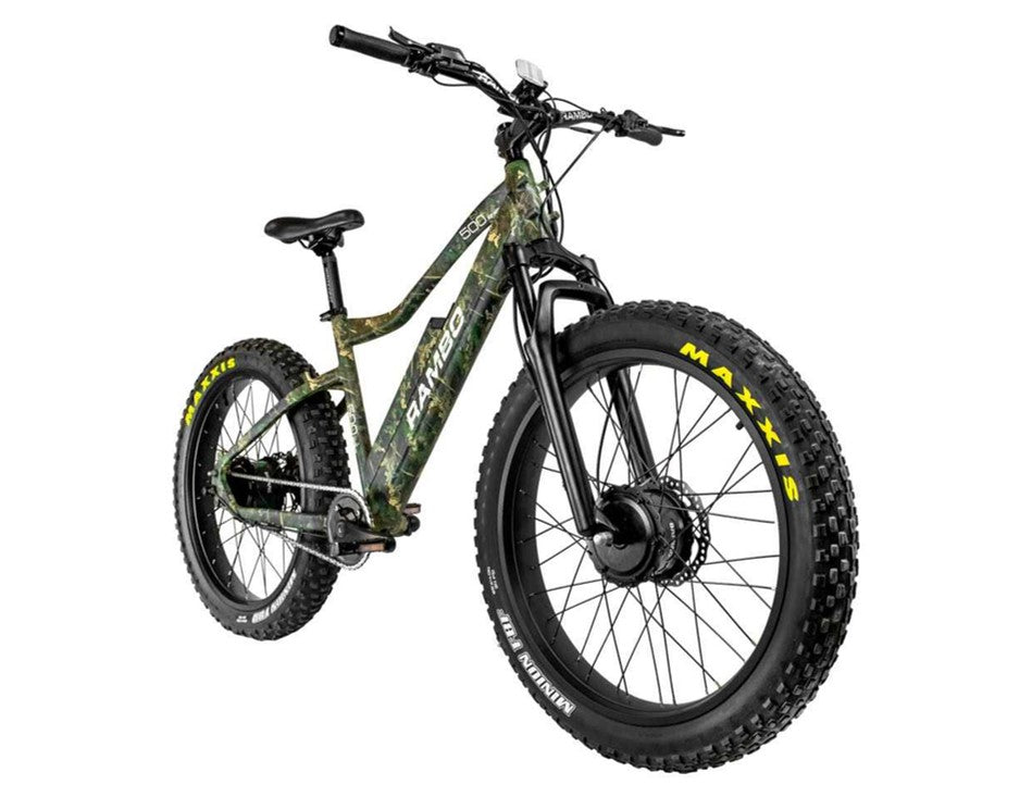 RAMBO Krusader 500W x 2WD All Terrain Fat Tire Electric Bike