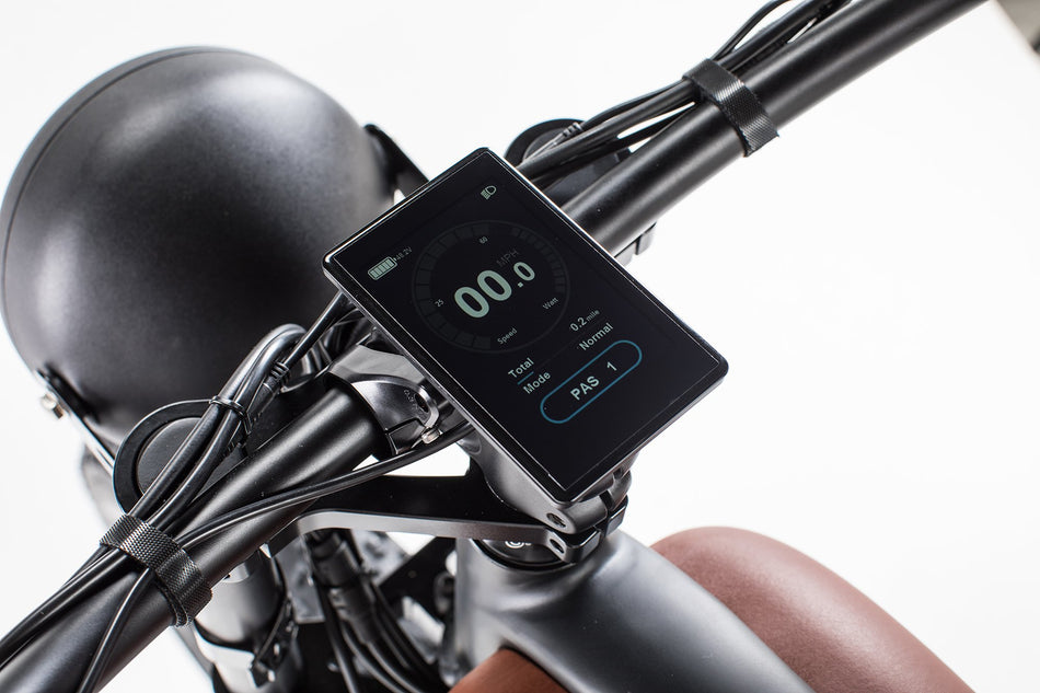 Revi Bikes Cheetah Cafe Racer Fat Tire Electric Bike