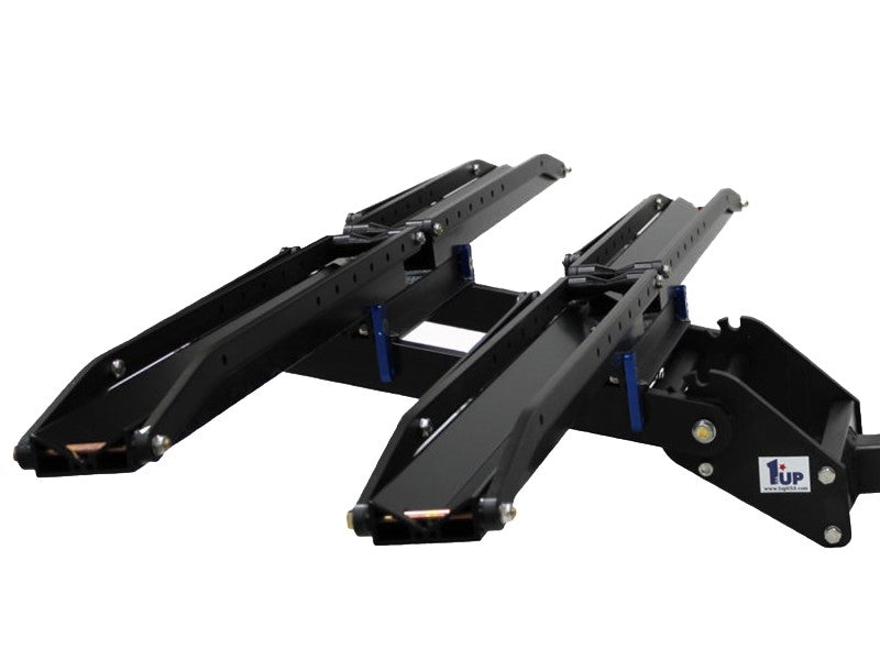 SUPER DUTY DOUBLE BIKE RACK FOR ELECTRIC BIKES WITH FAT TIRE KIT INSTA