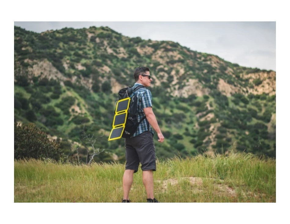 SunJack 25W Portable Solar Charger + 2 Powerbanks