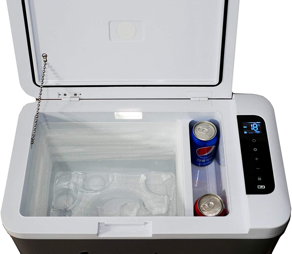 ACOPOWER P25A Portable Compressor Fridge Freezer for car and Home, -4°F True Freezing