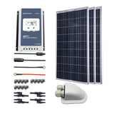 ACOPOWER 300W 12V  Poly Solar RV Kits, 30A MPPT Charge Controller