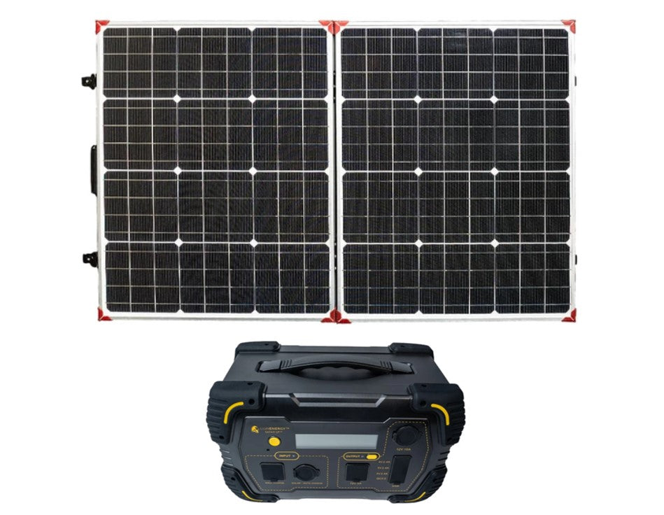 Safari LT LionEnergy 450Wh Portable Solar Generator Kit