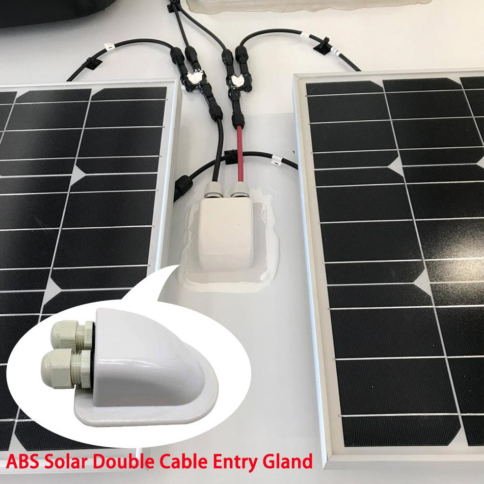 ACOPOWER 110W 12V Flexible Solar Panel Kit w/ 20A Waterproof Charge Controller, Solar Cable Wire,Tray Cable for Marine, RV, Boat, Caravan