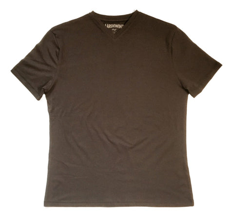 Aardewind Men BAMBOO V-Neck -UMBER BROWN-