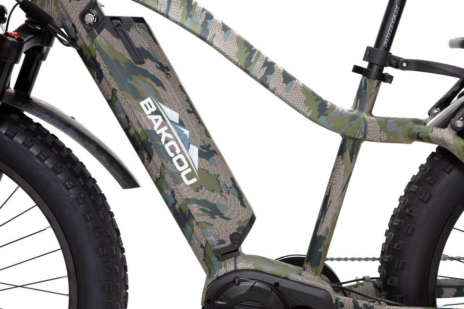 BAKCOU Mule 750W All Terrain Electric Bike With Integrated Torque Sensor
