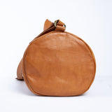 Vacaciones Tan Leather Duffel Bag