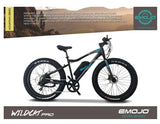 EMOJO Wildcat PRO 750W Fat Tire Electric Mountain Bike with Hydraulic Brakes