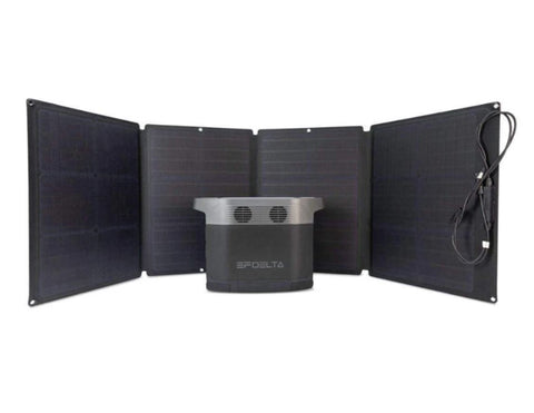 EcoFlow DELTA 1300 Portable Power Station With 110W Solar Panel