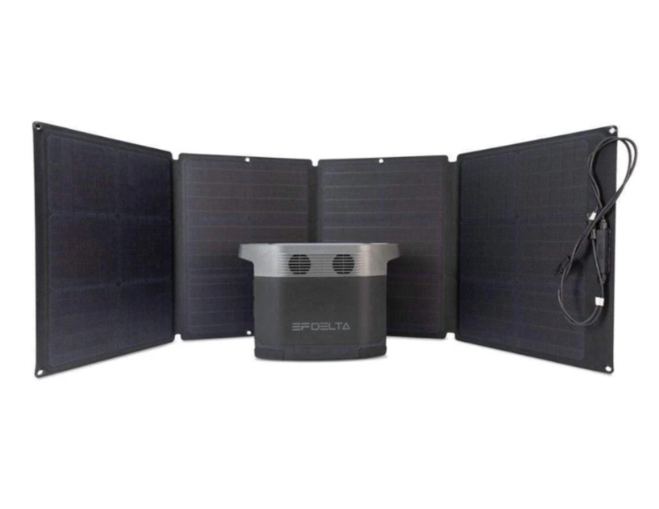 DELTA 1300 EcoFlow Portable Power Station With 110W Solar Panel
