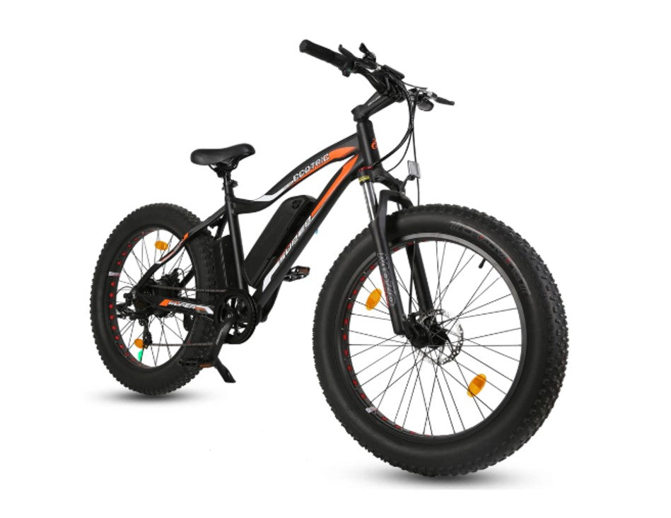 Ecotric Rocket Fat Tire Beach Snow Electric Bike