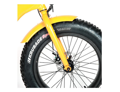Eunorau 500W Foldable Step-Thru Fat Tire Electric Bike