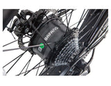 GlareWheel All Terrain Black Fat Tire Electric Bike 26 Inch