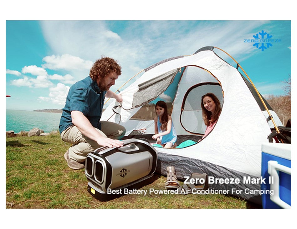 Zero Breeze Mark 2 Cordless Portable Air Conditioner PLUS