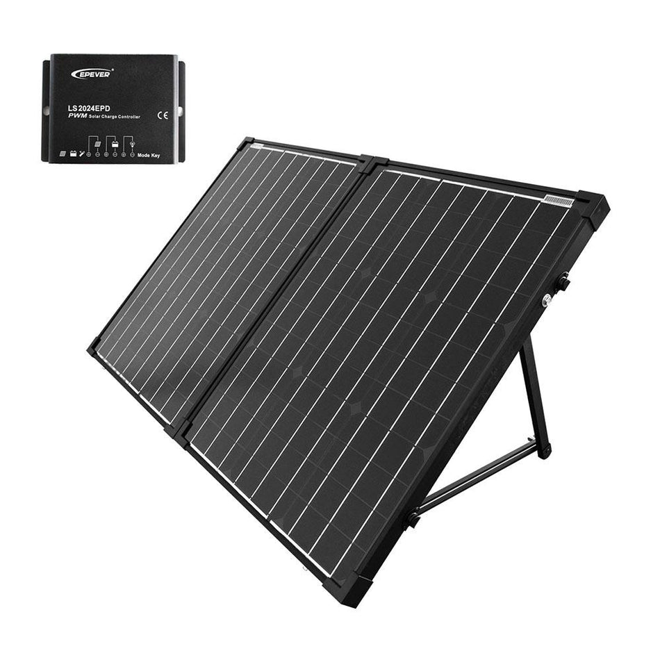 ACOPOWER 100W Foldable Solar Panel Kit with 20A waterproof Charge Controller