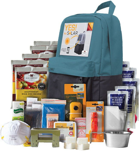Five Day SOLAR Survival Backpack