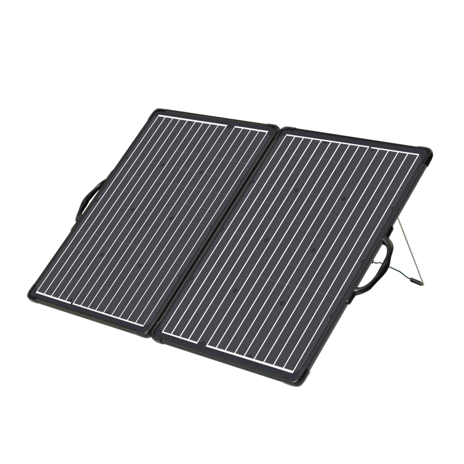 100W Light Weight Foldable Solar Panel Kit, Waterproof ProteusX 20A LCD Charge Controller (New Launched)