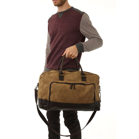 Marcel Two Tone Duffle Bag