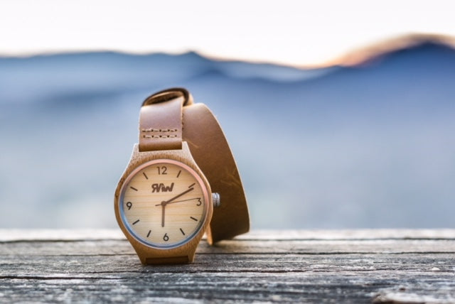Sycamore Double Strap Wood Watch