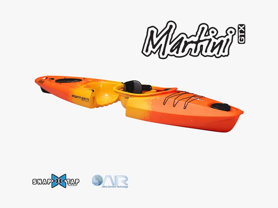 Point 65 Martini GTX Angler Solo Kayak, Green